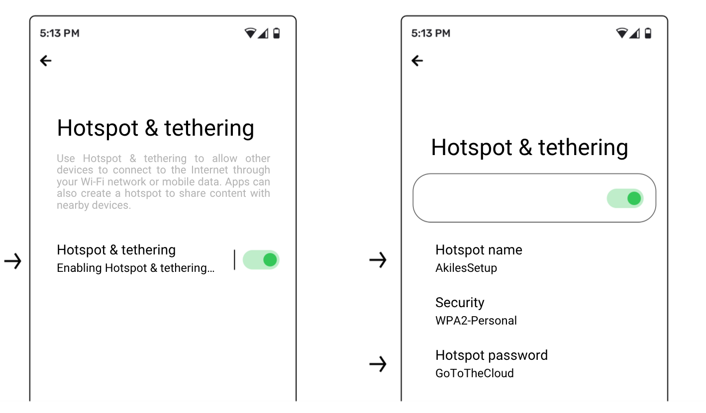 Android example